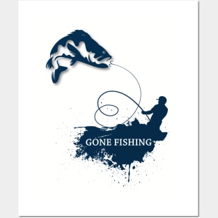 Gone Fishing Posters and Art